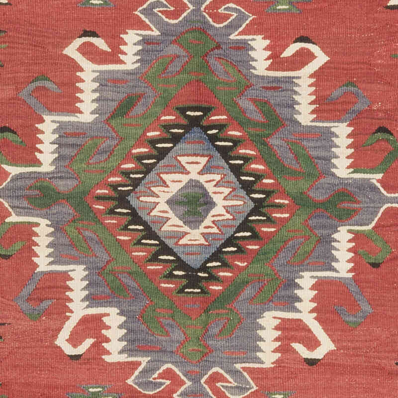 Vintage Oushak Kilim Rug - 5' 5" x 9' 7" (65" x 115") - K0069754