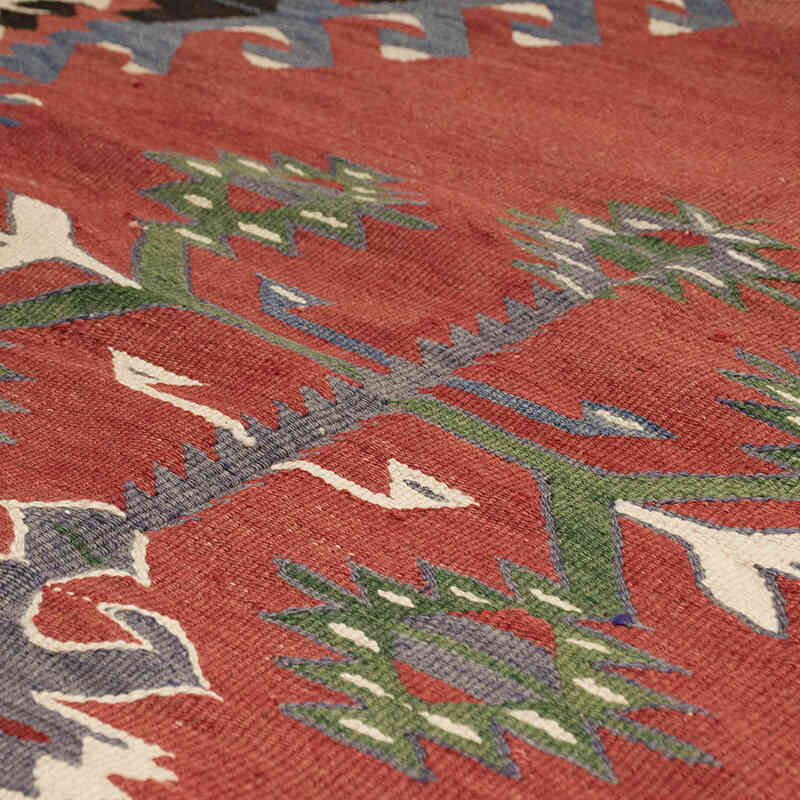 Vintage Oushak Kilim Rug - 5' 5" x 9' 7" (65" x 115") - K0069754
