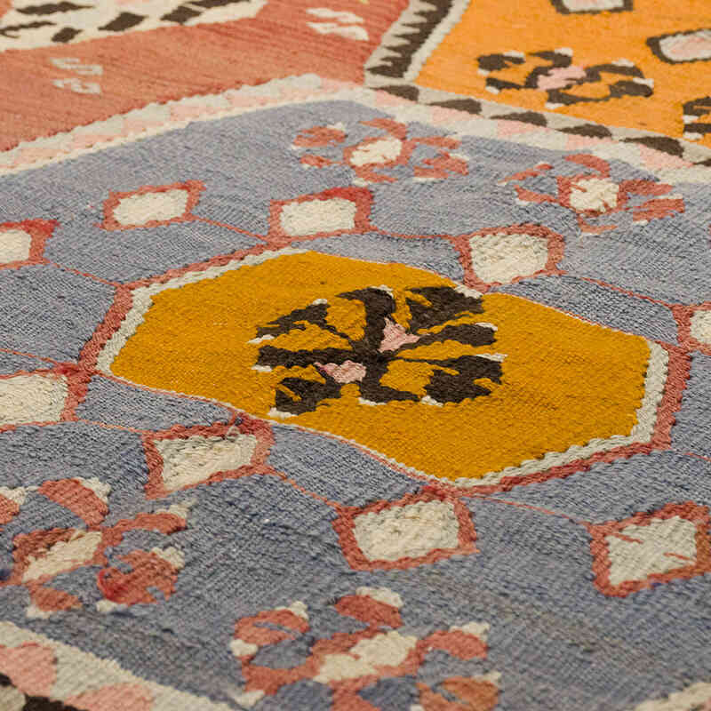 Vintage Kayseri Kilim Rug - 5' 2" x 11' 7" (62" x 139") - K0069767