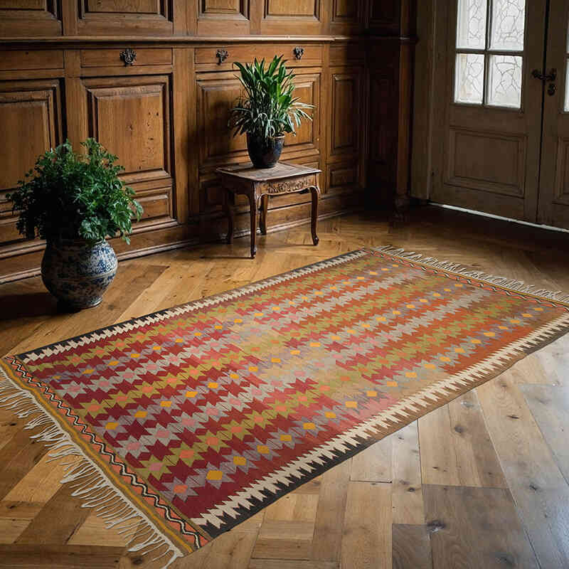Alfombra Vintage Mut Kilim - 160 cm x 250 cm - K0069768