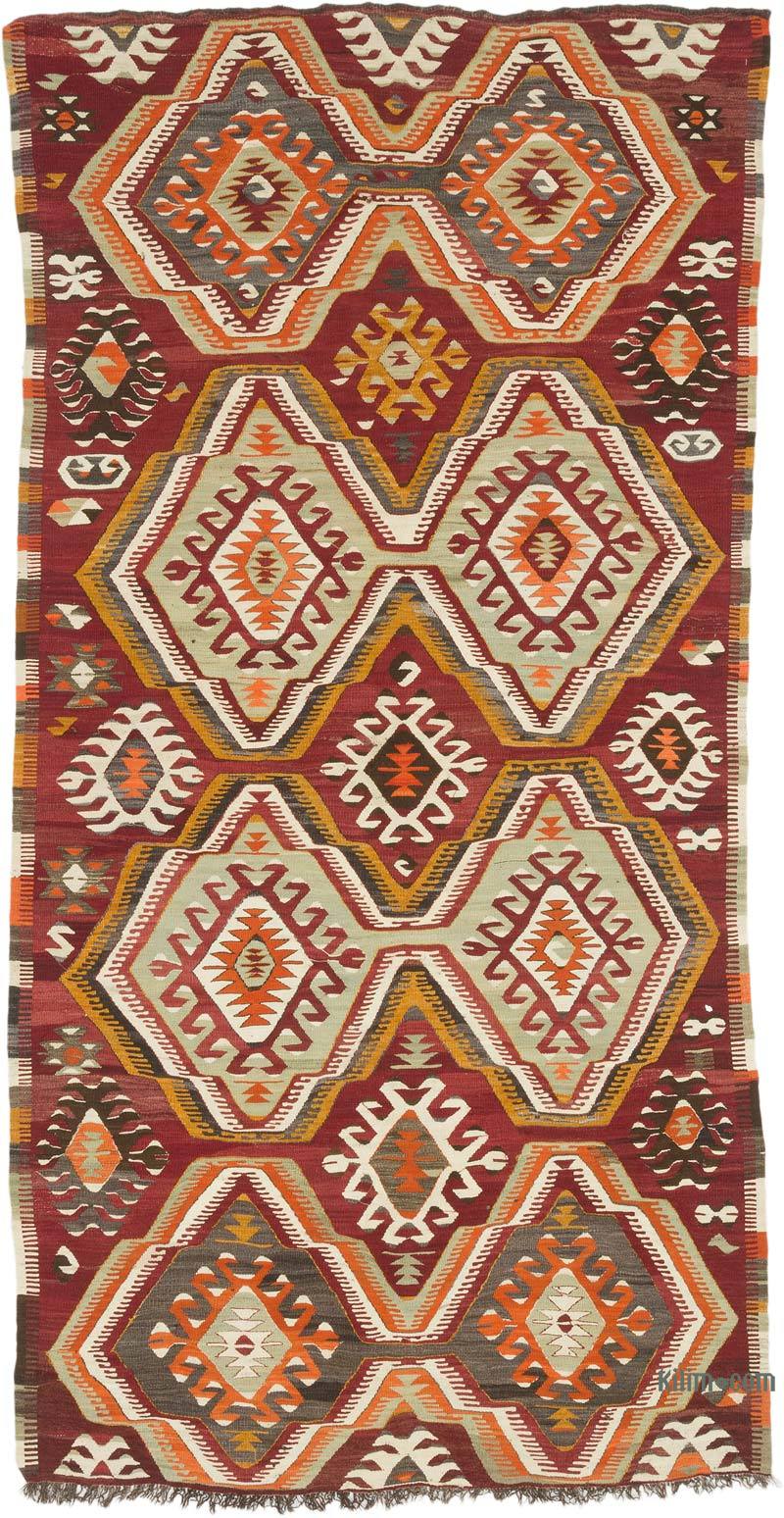 Vintage Mut Kilim Rug - 4' 7" x 8' 10" (55" x 106") - K0069772