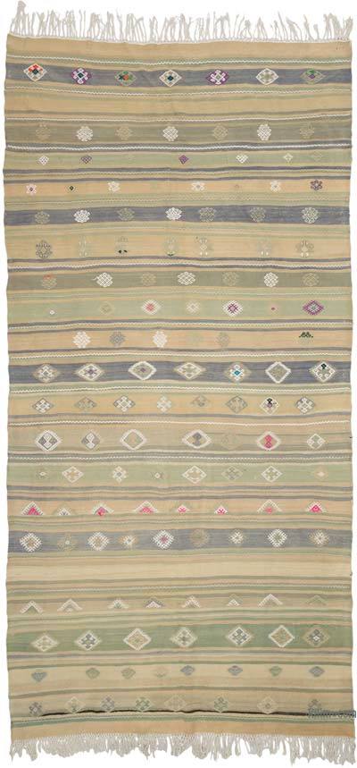Alfombra Vintage Kilim Turca - 192 cm x 386 cm
