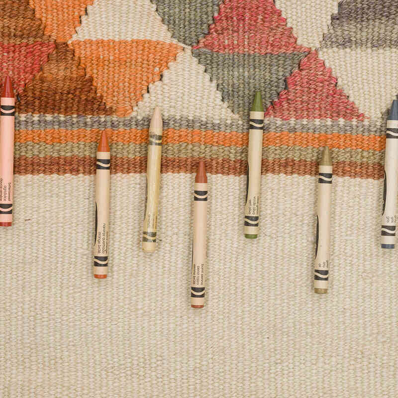 Vintage Anadolu Herki Kilim Yolluk - 86 cm x 306 cm - K0069780