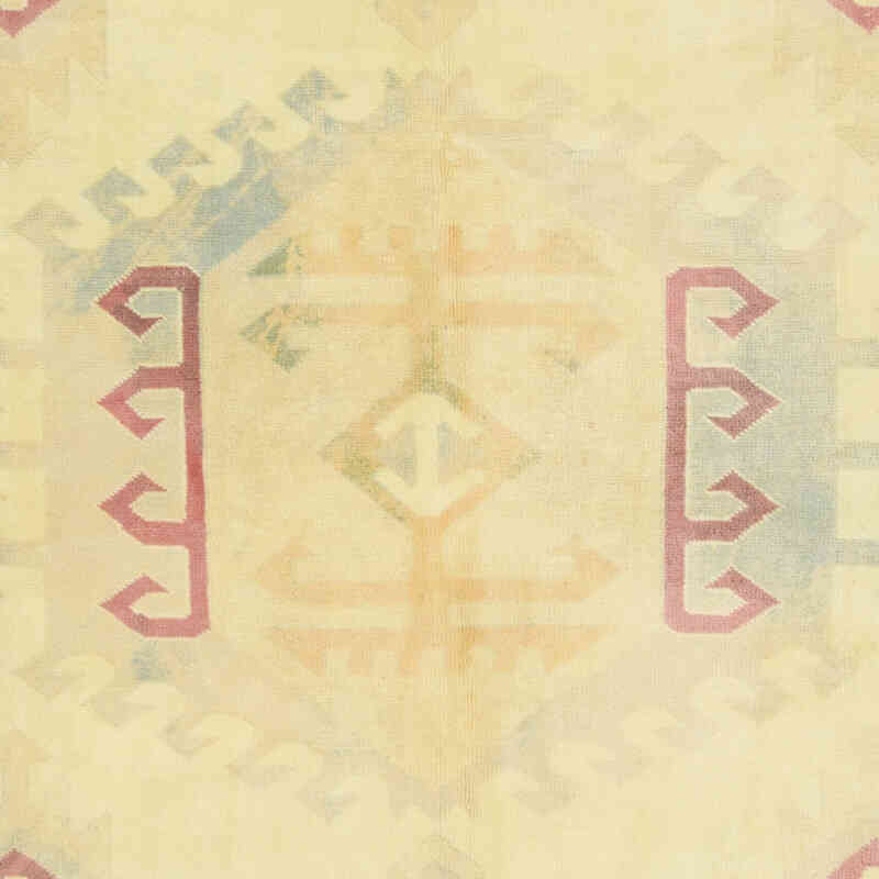 Vintage Turkish Hand-Knotted Rug - 7' 2" x 10' 4" (86" x 124") - K0069787