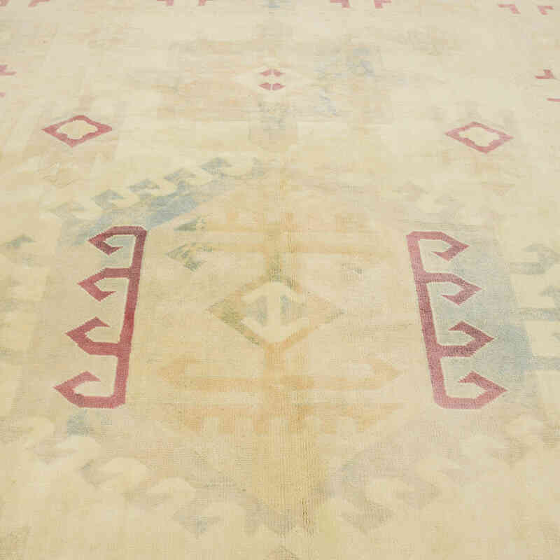 Vintage Turkish Hand-Knotted Rug - 7' 2" x 10' 4" (86" x 124") - K0069787