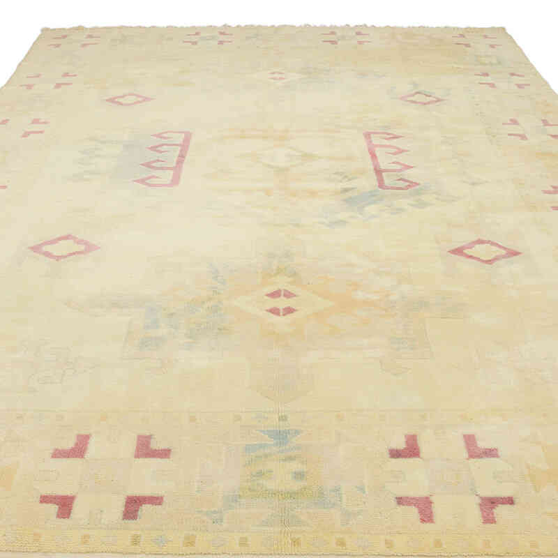 Vintage Turkish Hand-Knotted Rug - 7' 2" x 10' 4" (86" x 124") - K0069787