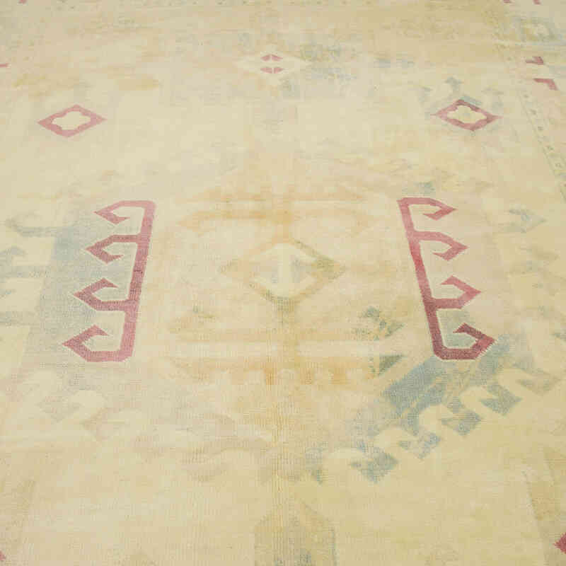 Vintage Turkish Hand-Knotted Rug - 7' 2" x 10' 4" (86" x 124") - K0069787