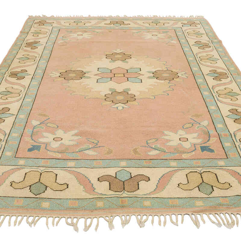 Vintage Turkish Hand-Knotted Rug - 5' 4" x 7' 7" (64" x 91") - K0069791