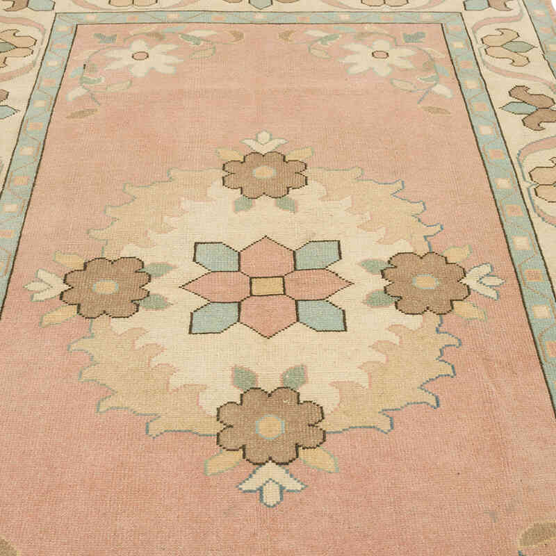 Vintage Turkish Hand-Knotted Rug - 5' 4" x 7' 7" (64" x 91") - K0069791
