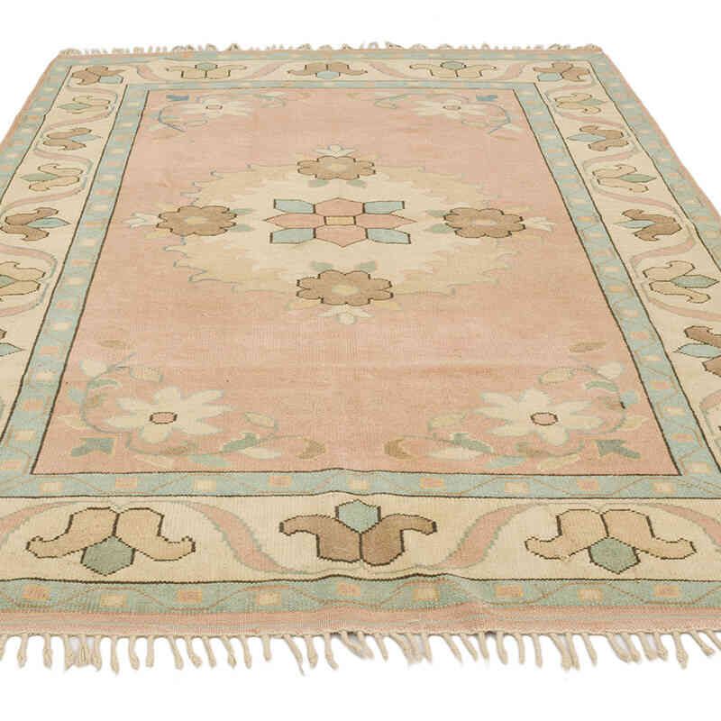 Vintage Turkish Hand-Knotted Rug - 5' 4" x 7' 7" (64" x 91") - K0069791