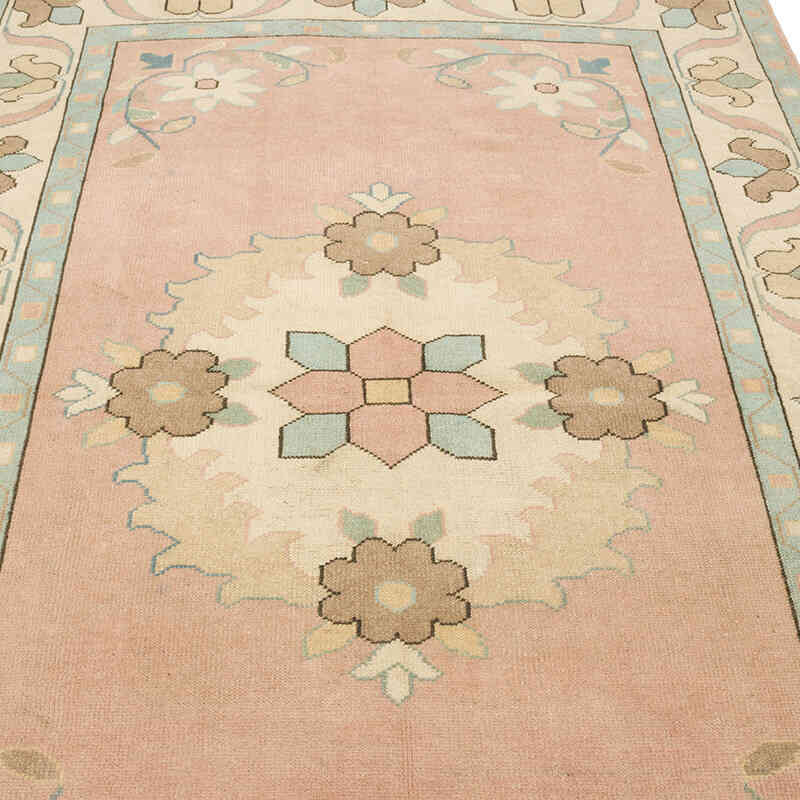 Vintage Turkish Hand-Knotted Rug - 5' 4" x 7' 7" (64" x 91") - K0069791