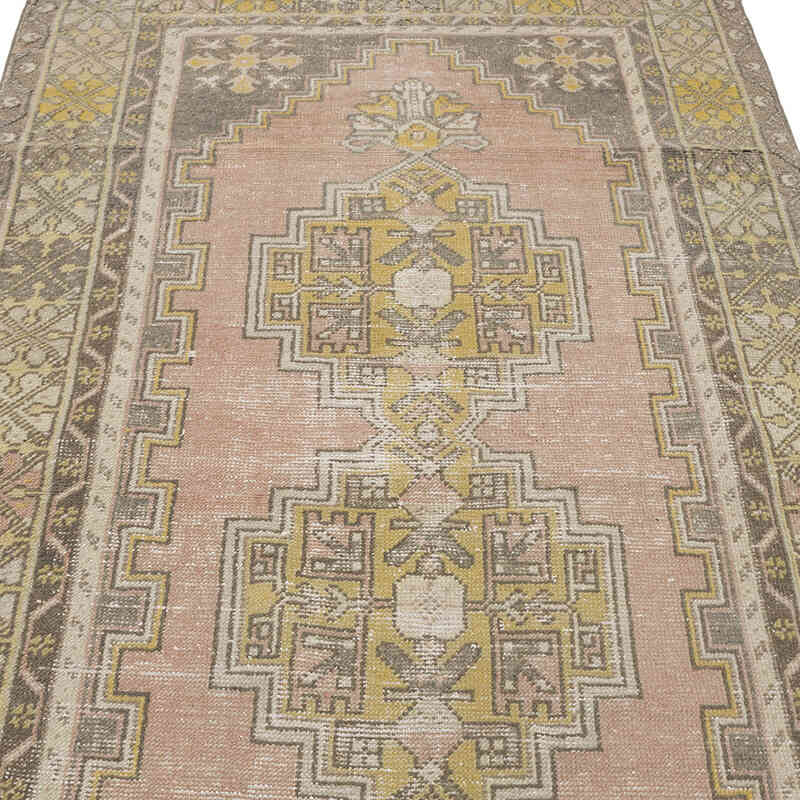 Alfombra Vintage Turca Anudada a Mano - 117 cm x 196 cm - K0069794