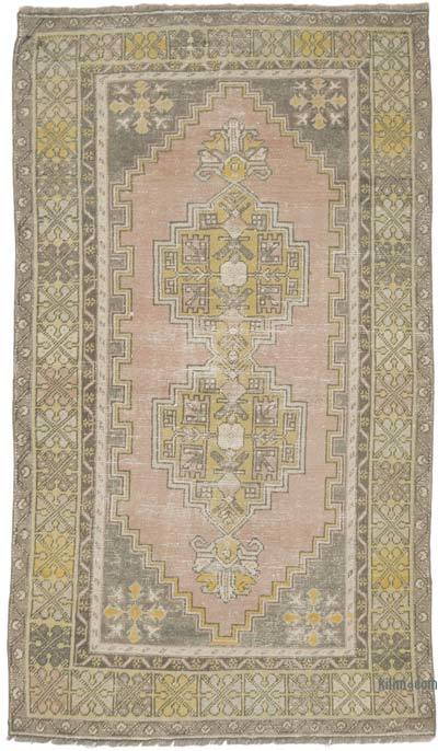 Vintage Turkish Hand-Knotted Rug - 3' 10" x 6' 5" (46" x 77")