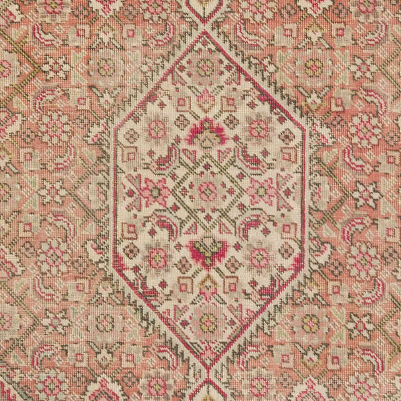 Vintage Turkish Hand-Knotted Runner - 3' 3" x 10' 7" (39" x 127") - K0069796