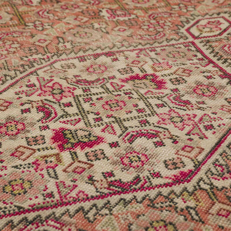 Vintage Turkish Hand-Knotted Runner - 3' 3" x 10' 7" (39" x 127") - K0069796