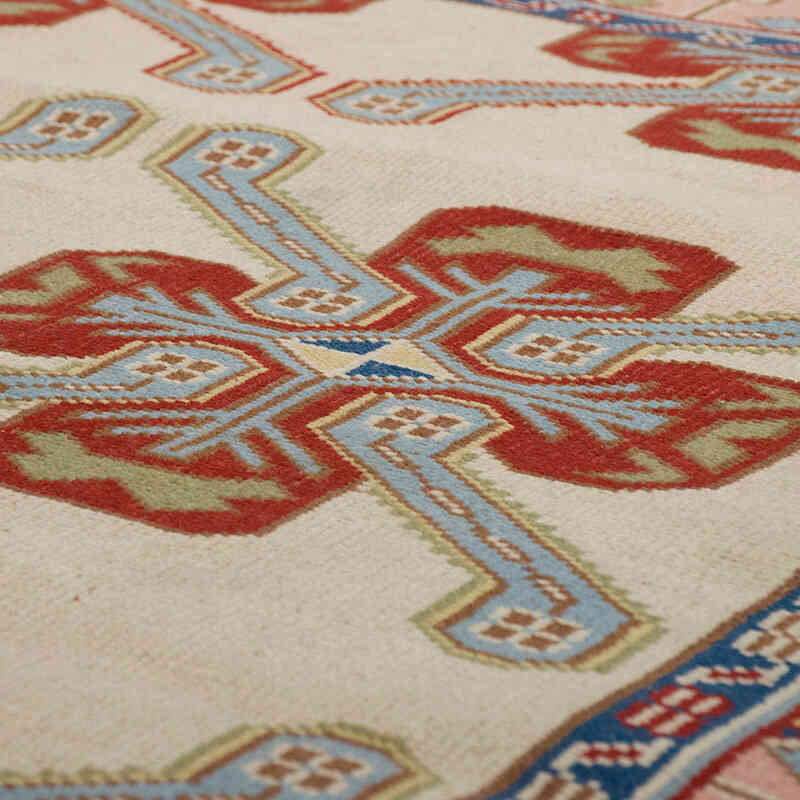 El Dokuma Vintage Halı - 136 cm x 174 cm - K0069799