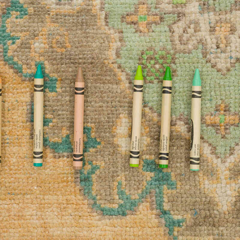 Vintage Turkish Hand-Knotted Rug - 2' 9" x 5' 9" (33" x 69") - K0069806