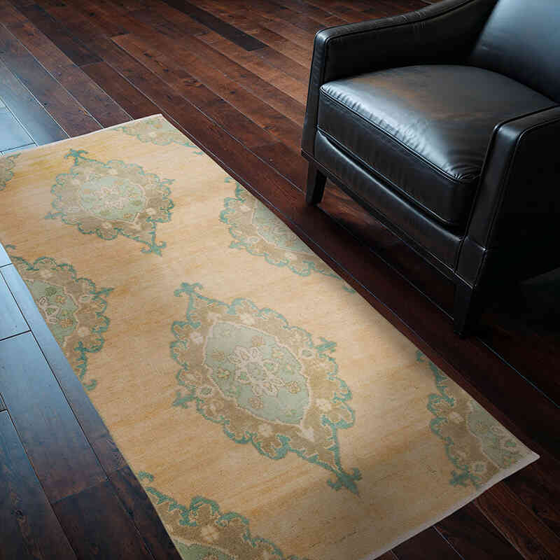 Vintage Turkish Hand-Knotted Rug - 2' 9" x 5' 9" (33" x 69") - K0069806