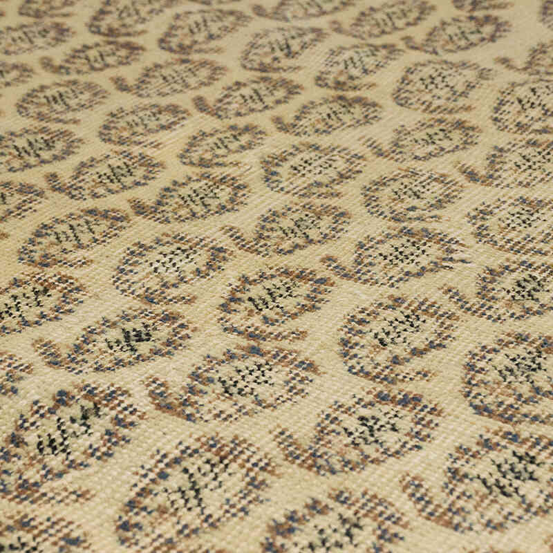 Vintage Turkish Hand-Knotted Rug - 3' 10" x 6' 7" (46" x 79") - K0069814