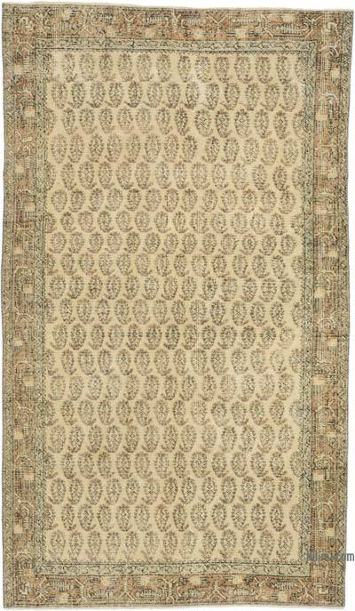 Alfombra Vintage Turca Anudada a Mano - 116 cm x 200 cm