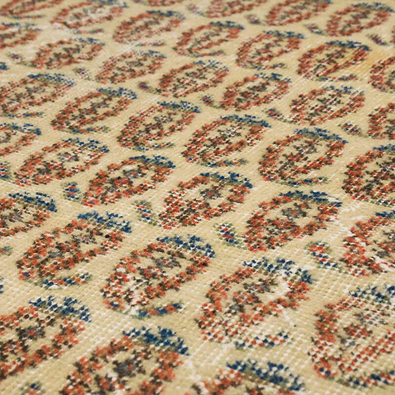 Vintage Turkish Hand-Knotted Rug - 3' 9" x 6' 9" (45" x 81") - K0069817