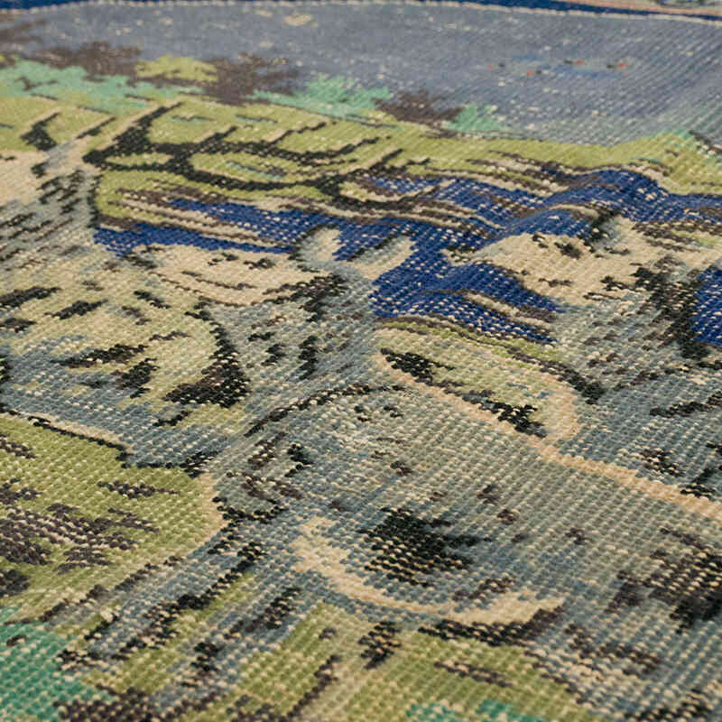 Alfombra Vintage Turca Anudada a Mano - 151 cm x 93 cm - K0069818