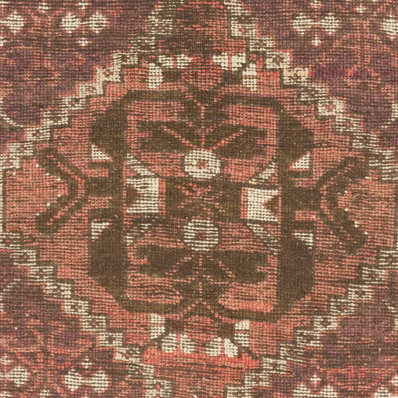 Vintage Turkish Hand-Knotted Runner - 3' 6" x 10' 4" (42" x 124") - K0069819