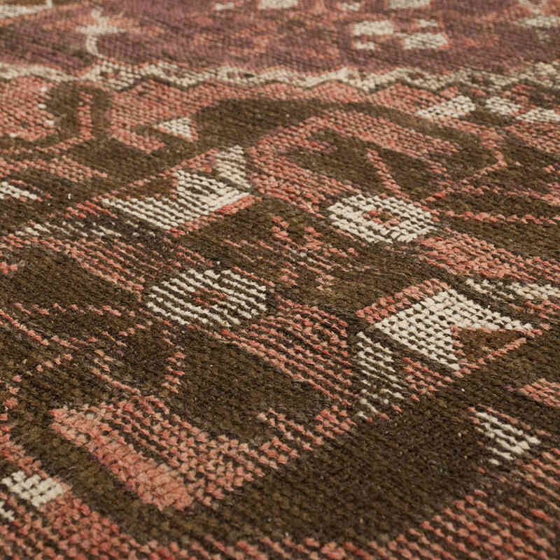 Vintage Turkish Hand-Knotted Runner - 3' 6" x 10' 4" (42" x 124") - K0069819