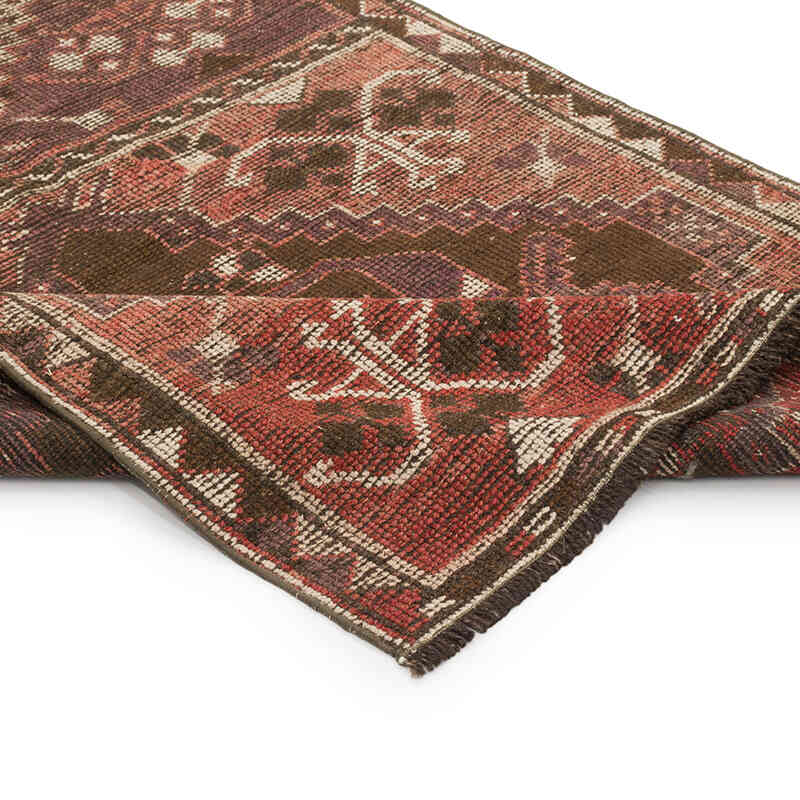 Vintage Turkish Hand-Knotted Runner - 3' 6" x 10' 4" (42" x 124") - K0069819