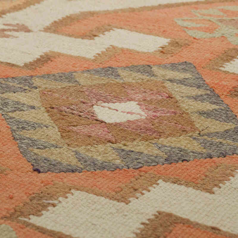 Alfombra Kilim Tribal Vintage - 102 cm x 362 cm - K0069825