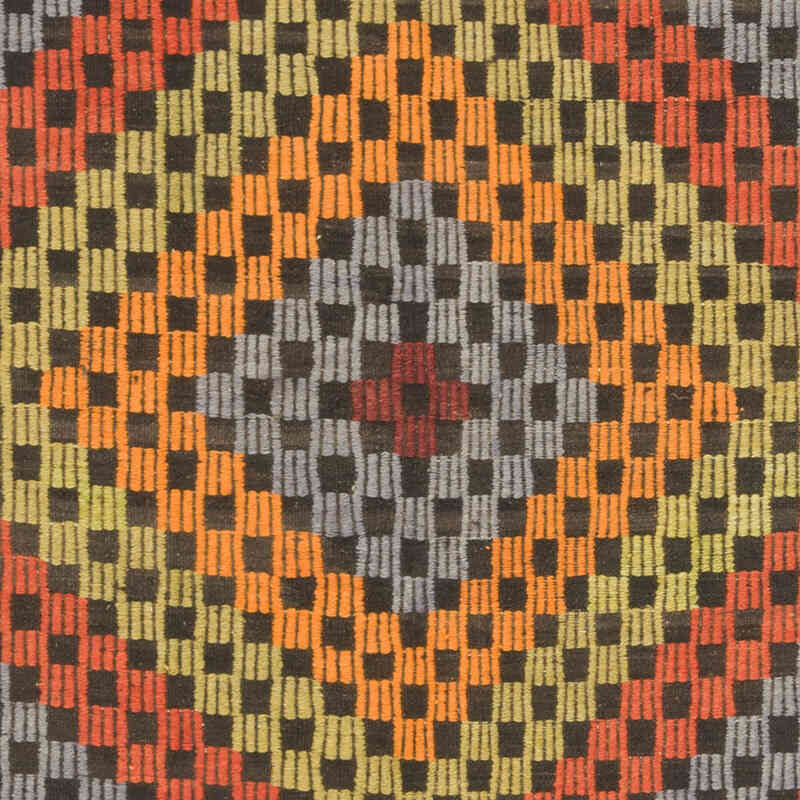 Vintage Anatolian Jijim Rug - 7' 3" x 9' 1" (87" x 109") - K0069827