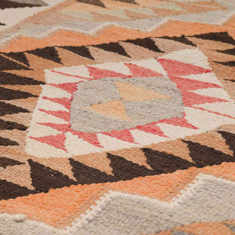 Vintage Anadolu Kilim Yolluk - 95 cm x 327 cm - K0069830