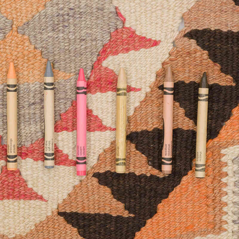Vintage Anadolu Kilim Yolluk - 95 cm x 327 cm - K0069830