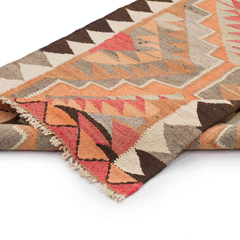 Vintage Anadolu Kilim Yolluk - 95 cm x 327 cm - K0069830