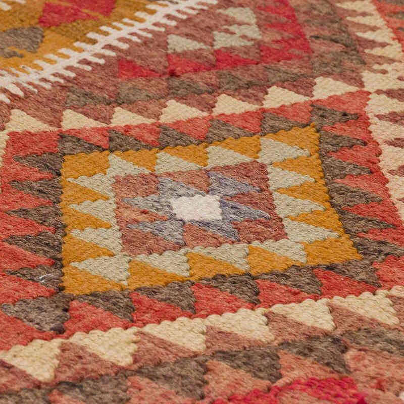 Vintage Anadolu Kilim Yolluk - 92 cm x 296 cm - K0069831