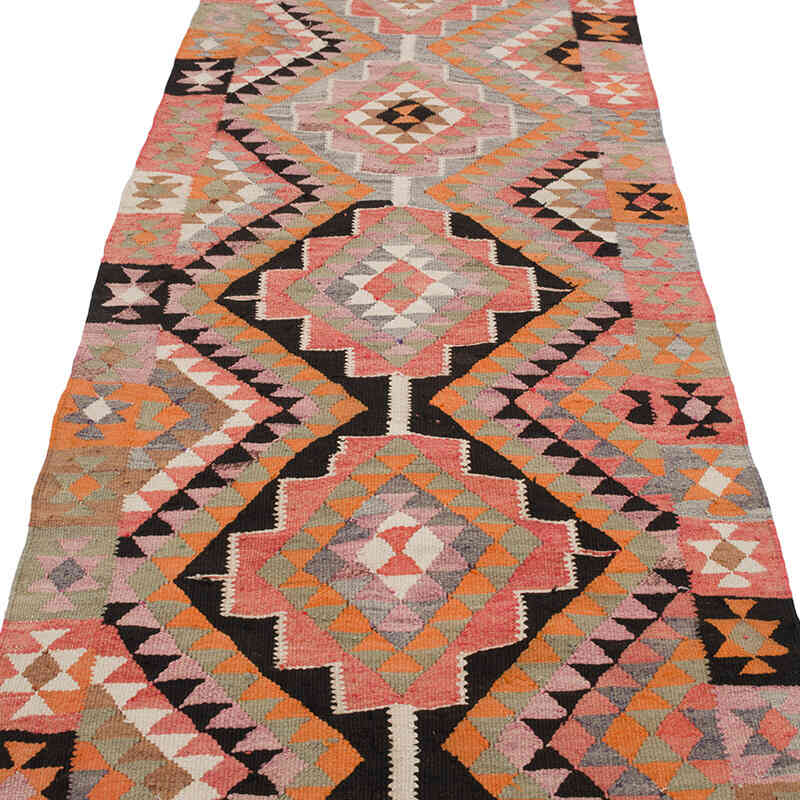 Alfombra Kilim Tribal Vintage - 100 cm x 330 cm - K0069833