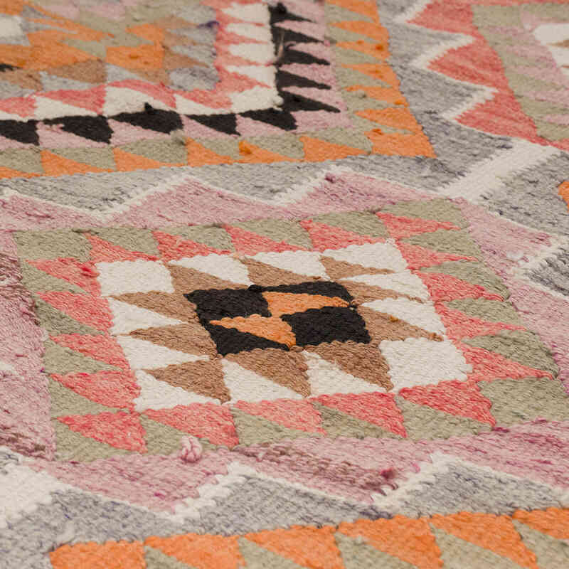 Alfombra Kilim Tribal Vintage - 100 cm x 330 cm - K0069833