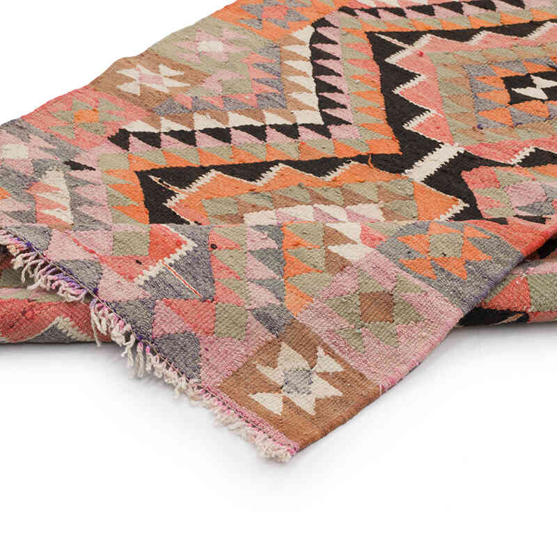 Alfombra Kilim Tribal Vintage - 100 cm x 330 cm - K0069833
