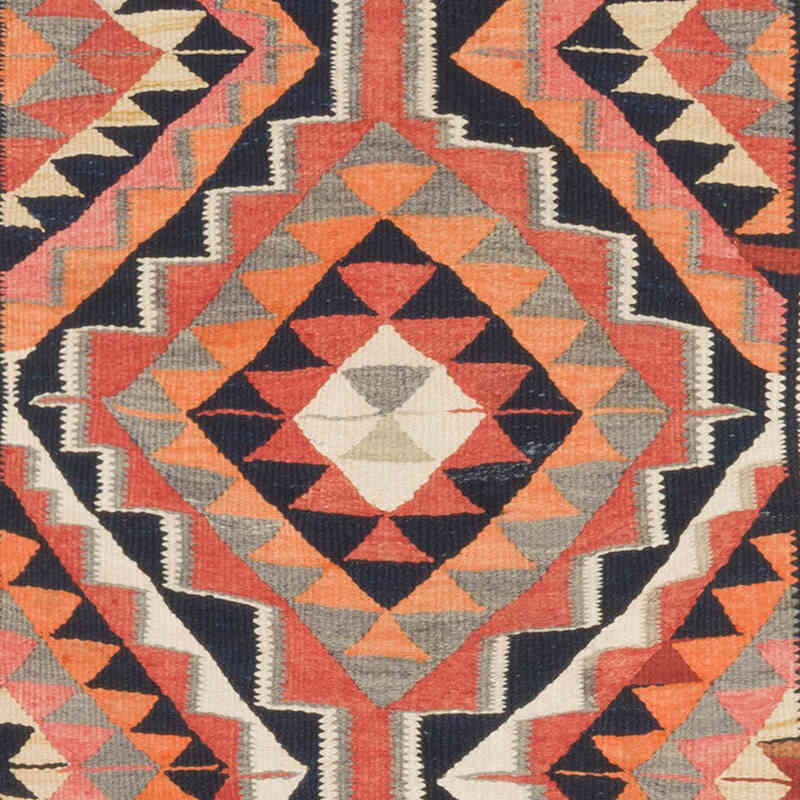 Alfombra Kilim Tribal Vintage - 95 cm x 316 cm - K0069837