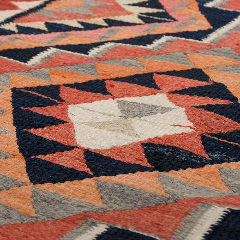 Alfombra Kilim Tribal Vintage - 95 cm x 316 cm - K0069837