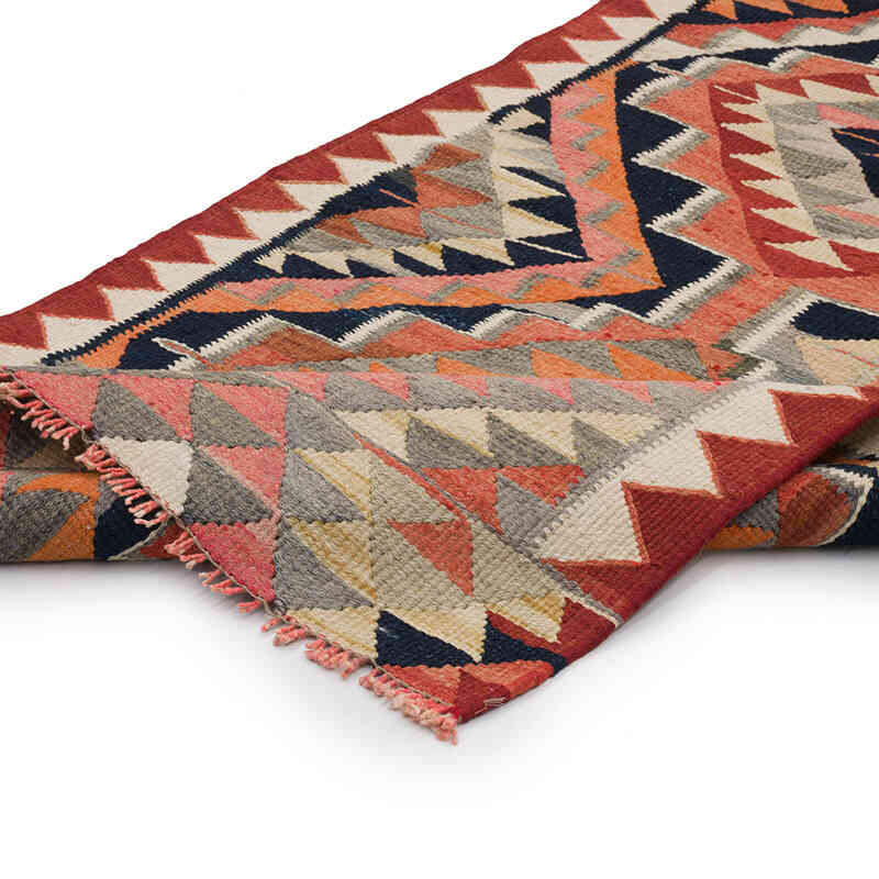 Alfombra Kilim Tribal Vintage - 95 cm x 316 cm - K0069837