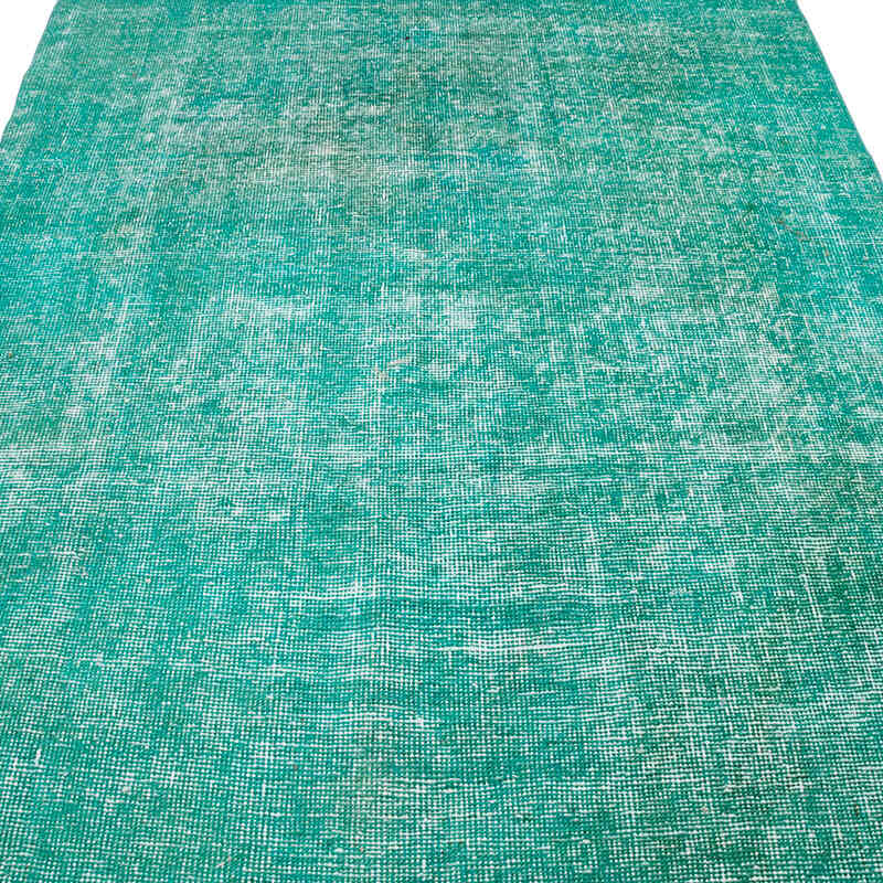 Over-dyed Vintage Hand-Knotted Turkish Rug - 4' 11" x 7' 10" (59" x 94") - K0069841