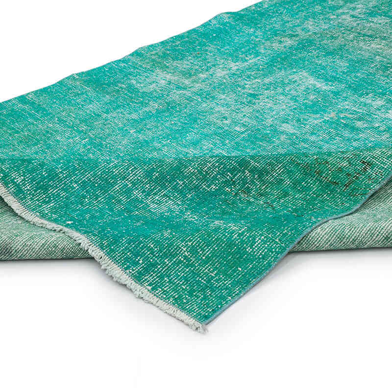 Over-dyed Vintage Hand-Knotted Turkish Rug - 4' 11" x 7' 10" (59" x 94") - K0069841