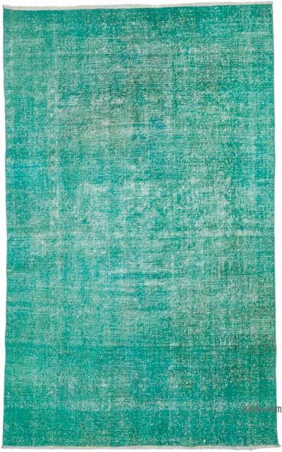 Over-dyed Vintage Hand-Knotted Turkish Rug - 4' 11" x 7' 10" (59" x 94")