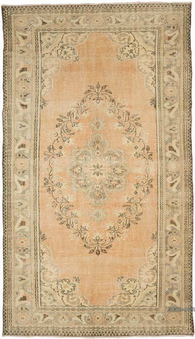 Vintage Turkish Hand-Knotted Rug - 5' 9" x 10'  (69" x 120")