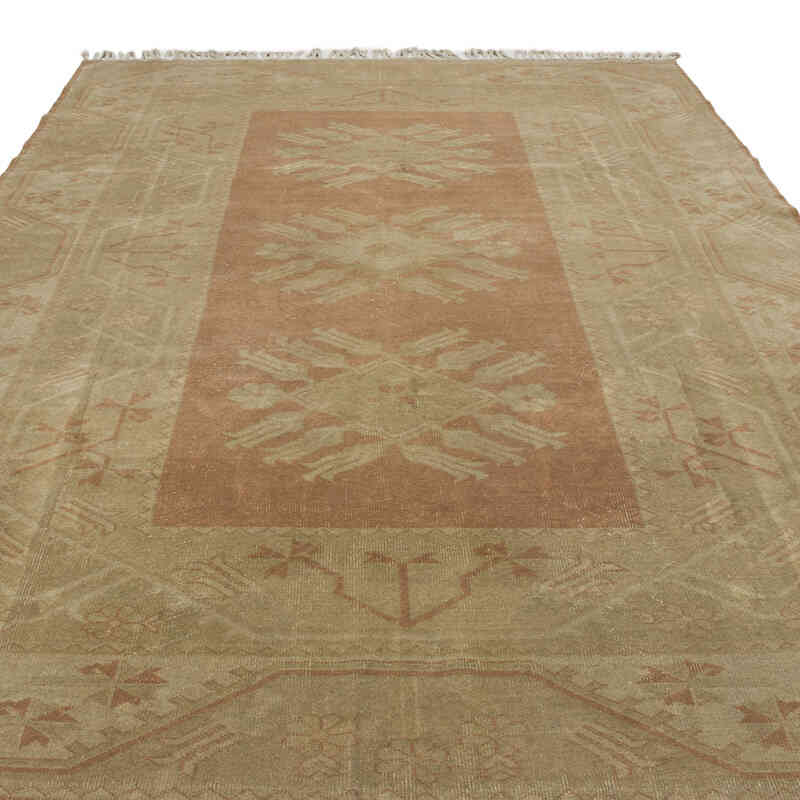 El Dokuma Vintage Halı - 192 cm x 292 cm - K0069849