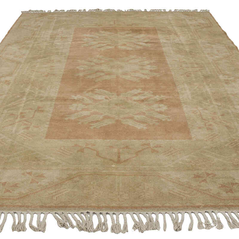 El Dokuma Vintage Halı - 192 cm x 292 cm - K0069849