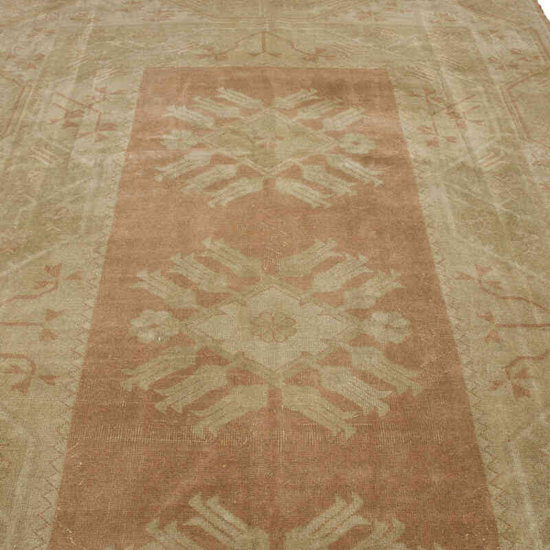 El Dokuma Vintage Halı - 192 cm x 292 cm - K0069849