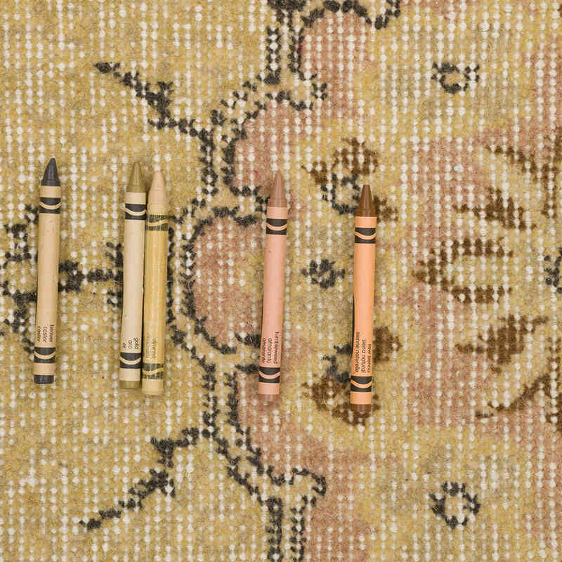 Alfombra Vintage Turca Anudada a Mano - 191 cm x 307 cm - K0069850