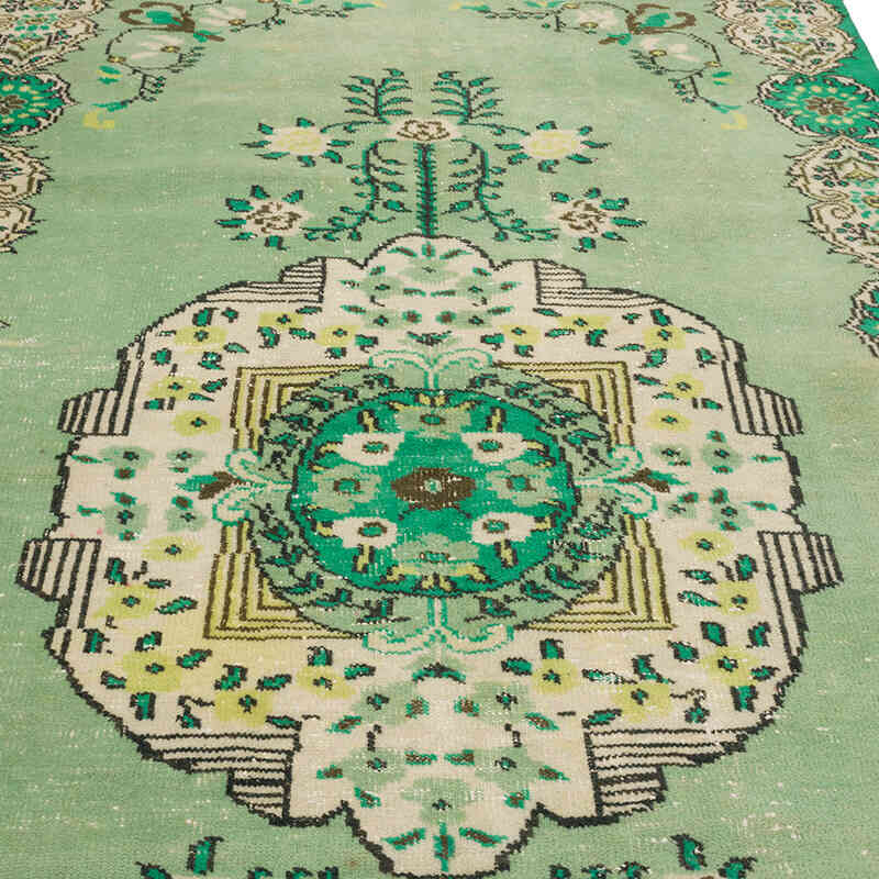Alfombra Vintage Turca Anudada a Mano - 180 cm x 290 cm - K0069851
